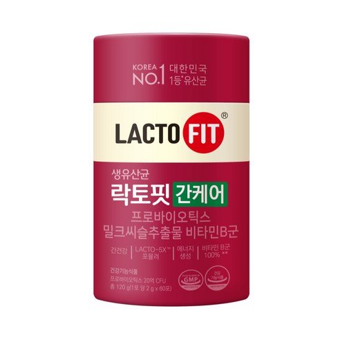 [Korea Direct] Lactofit Gancare Lactobacillus 60p