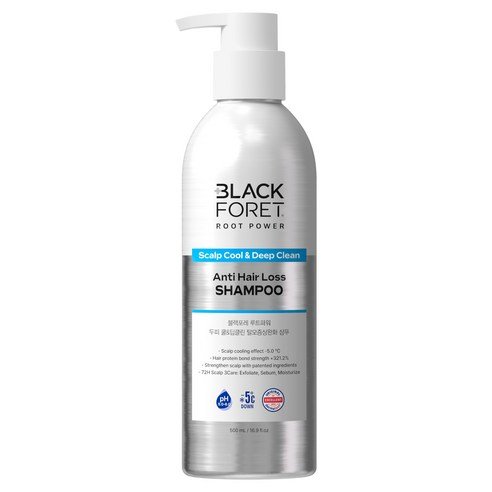 [Korea Direct] Bleckfore Root Power Scalp Cool & Deep Clean Hair Loss Symptom Relief Shampoo