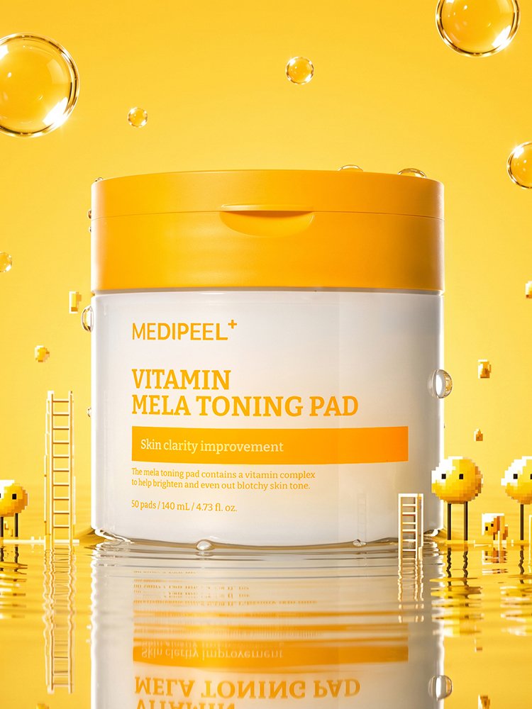 [Korea Direct] Medi-Peel Vitamin Mela Toning Pad 2.0, 50 pads (140ml)