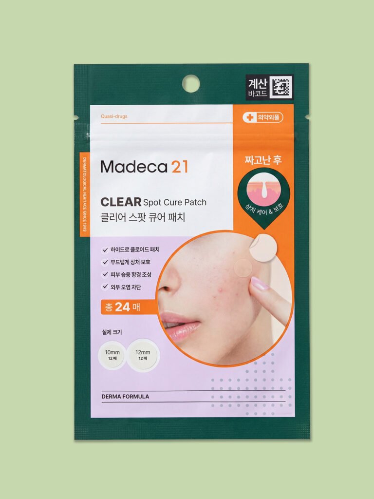 [Korea Direct] 24 sheets of Madeca 21 Clear SpotCure Patch