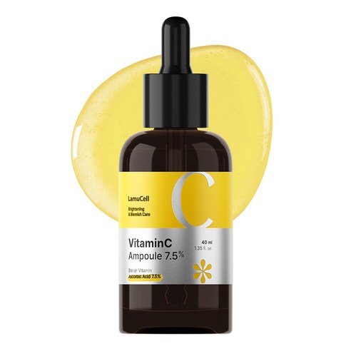 [Korea Direct] Lamucel Pure Vitamin C 7.5% Ampoule, 40ml - Essence/Serum/Ampoule