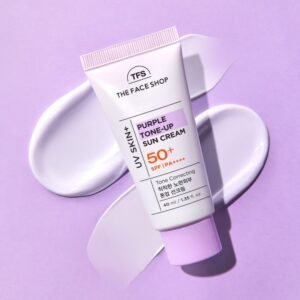[Korea Direct] The Face Shop UV Skin Plus Purple Tone Up Sun Cream 40 ml