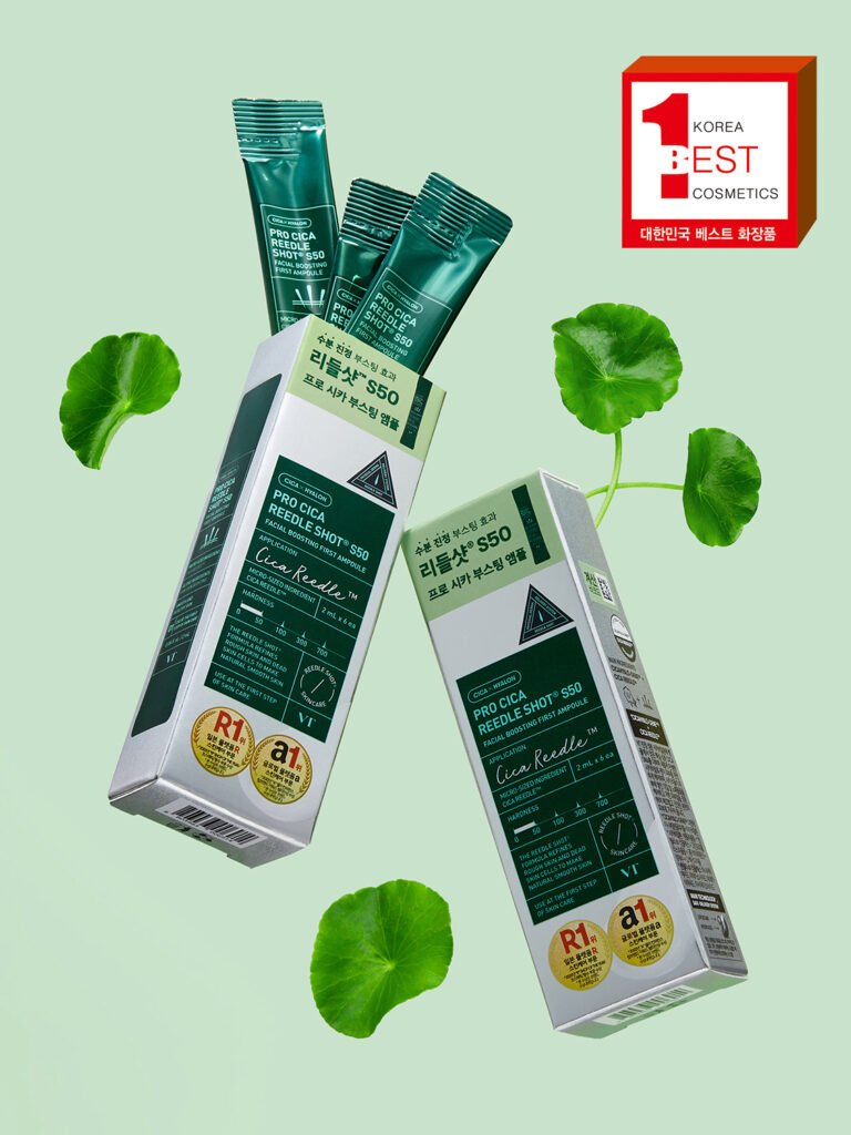 [Korea Direct] VT Pro Cica Riddle Shot S50 Facial Boosting First Ampoule 2 ml * 6pc