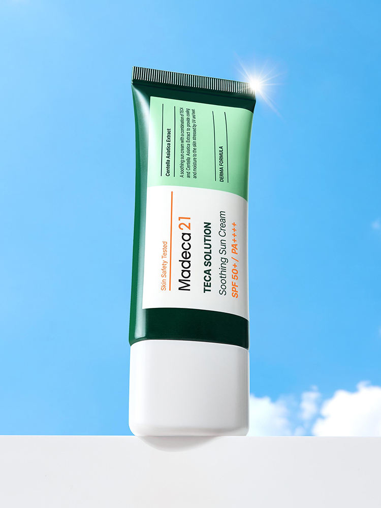 [Korea Direct] Madeca 21 Tekasolution Soothing Sun Cream 40 ml