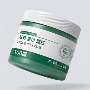 [Korea Direct] Asus Cica Calming Toner Pads, 100-pack