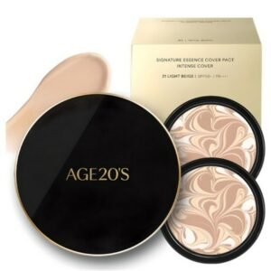 [Korea Direct] AGE 20'S Signature Essence Cover Pact Intense, Case + 2 Refills 14g