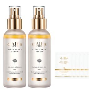 [Korea Direct] d'Alba D 'Alba White Truffle First Spray Serum 100ml x2p + Mildly Acidic Gel Cleanser